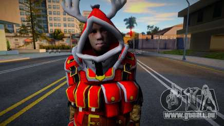 War Face New year Skin v5 pour GTA San Andreas