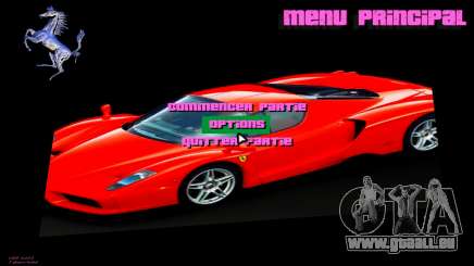 Ferrari Menu pour GTA Vice City