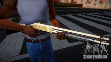 Gold Chromegun für GTA San Andreas