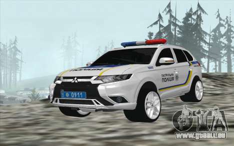 Mitsubishi Outlander NP Ukraine pour GTA San Andreas