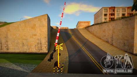 Indonesian Wantech Railroad Crossing v6 pour GTA San Andreas