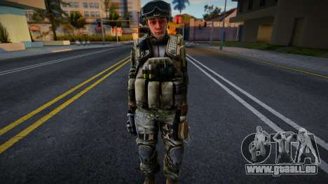 Soldat américain (enveloppe de l’armée américain pour GTA San Andreas