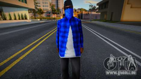 Crips Skin 4 für GTA San Andreas