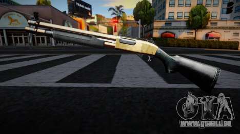Gold Chromegun für GTA San Andreas