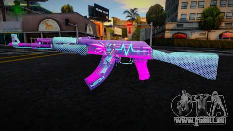 Gun Neon Racer - AK pour GTA San Andreas