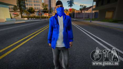 Crips Skin 5 für GTA San Andreas