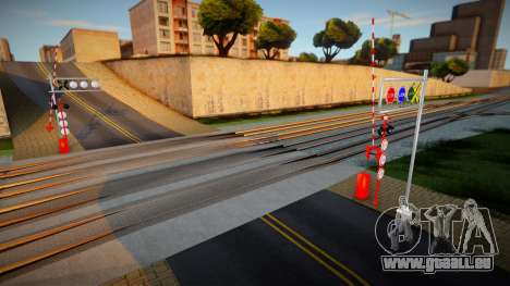 Railroad Crossing Mod Philippines v2 für GTA San Andreas