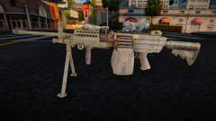Navy seal gunner Weapon für GTA San Andreas