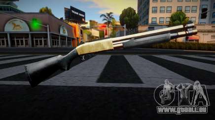 Gold Chromegun für GTA San Andreas