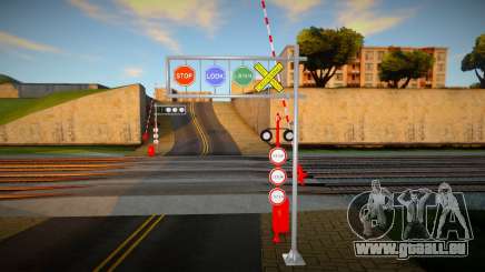 Railroad Crossing Mod Philippines v2 für GTA San Andreas