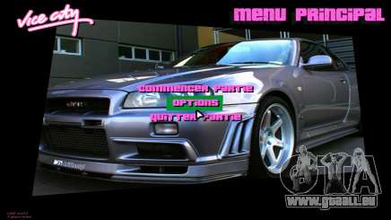 Nissan Skyline Interface pour GTA Vice City