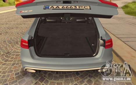Audi RS6 Avant Quattro für GTA San Andreas