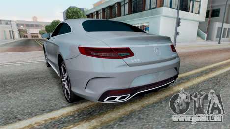 Mercedes-Benz S 63 AMG Coupe Stance (C217) 2014 für GTA San Andreas