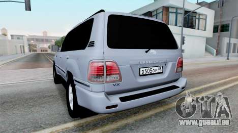 Toyota Land Cruiser VX (J100) 2005 für GTA San Andreas