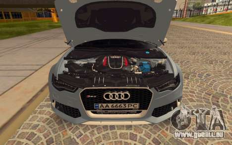 Audi RS6 Avant Quattro für GTA San Andreas