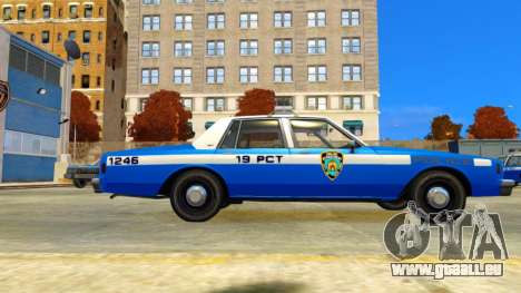 Chevrolet Impala 1985 Département de police de N pour GTA 4
