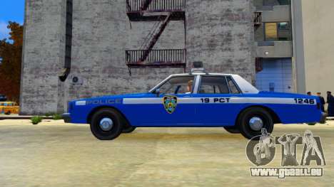 Chevrolet Impala 1985 New York Police Dept für GTA 4