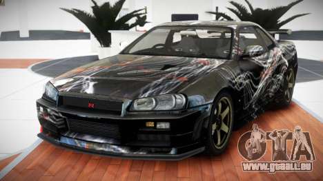 Nissan Skyline R34 GT-R XS S6 für GTA 4