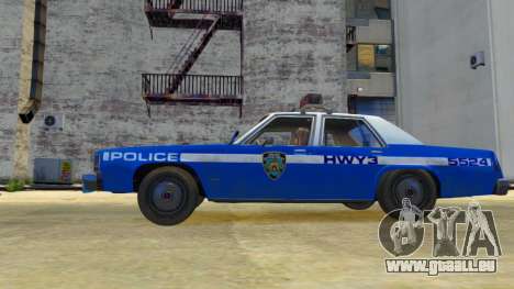 Ford LTD Crow Victoria 1987 Département de polic pour GTA 4