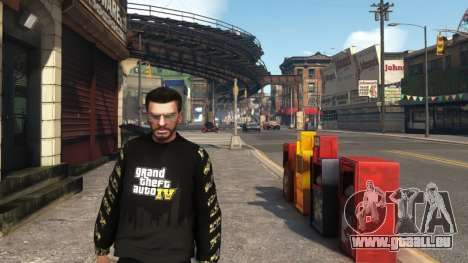GTA IV Sweater and Hairstyle für GTA 4