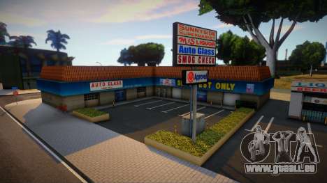 Real 1990s Stores Of Los Angeles pour GTA San Andreas
