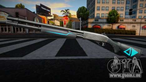 Blue Chromegun pour GTA San Andreas