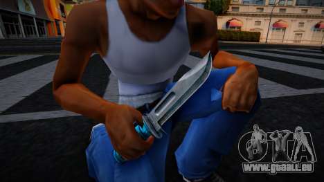 Blue Knifecur für GTA San Andreas