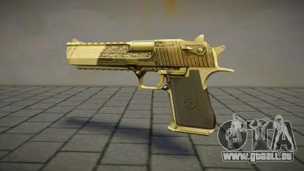 24 Gold Desert Eagle für GTA San Andreas