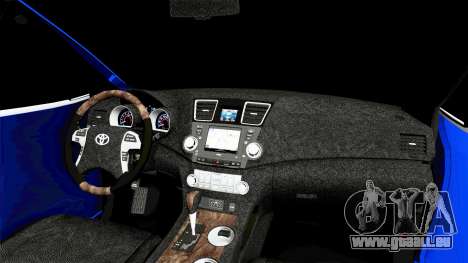 Toyota Highlander (XU50) 2014 pour GTA San Andreas