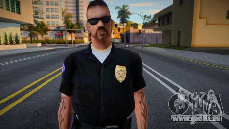 Police Gangster Style (No Hat) für GTA San Andreas