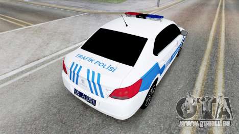 Peugeot 301 Trafik Polisi pour GTA San Andreas
