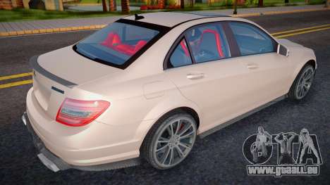 Mercedes-Benz C63 Brabus Dag.Drive pour GTA San Andreas