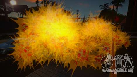 Explosion im Comic-Stil für GTA San Andreas