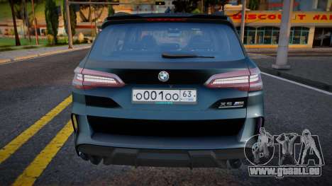 BMW X5 M Competition Sapphire pour GTA San Andreas