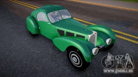 Bugatti Type 57sc Atlantic 1936 pour GTA San Andreas