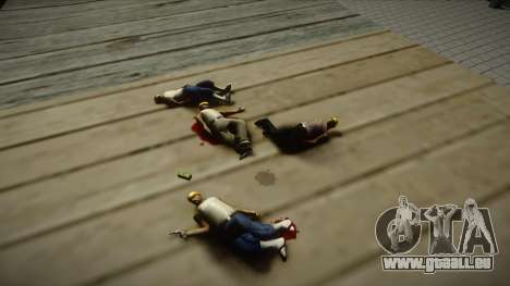 Ragdoll et animations de personnages de GTA 4 pour GTA San Andreas