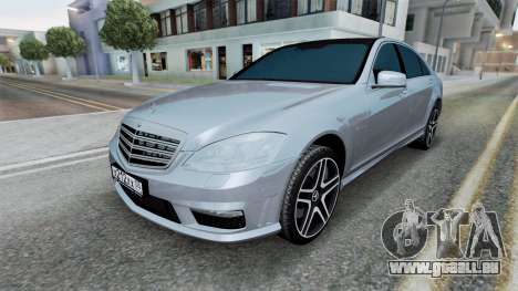 Mercedes-Benz S 63 AMG (W221) 2011 für GTA San Andreas