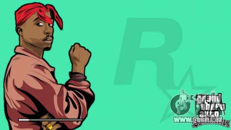 Tupac Loadscreen pour GTA San Andreas