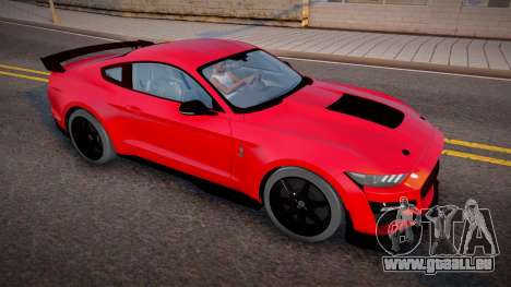 Mustang Shelby GT500 2020 für GTA San Andreas