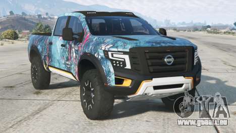 Nissan Titan Maximum Blue