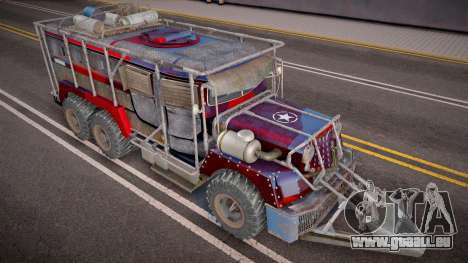HVY Jeep Apocalypse 6x6 pour GTA San Andreas