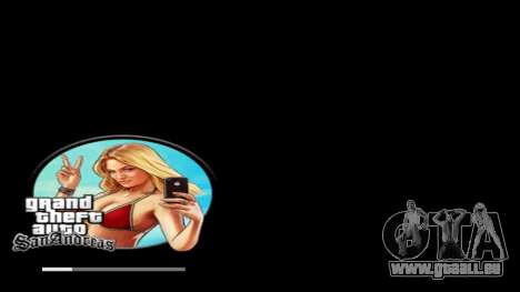 GTA V Girl Loading Screen pour GTA San Andreas