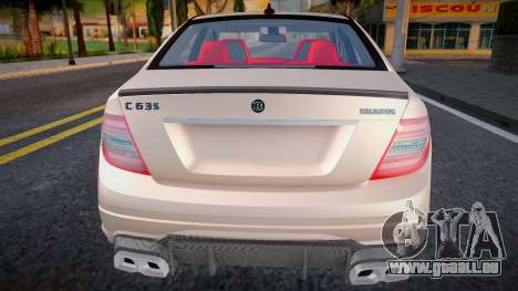 Mercedes-Benz C63 Brabus Dag.Drive pour GTA San Andreas