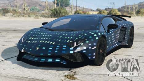 Lamborghini Aventador Astronaut Blue