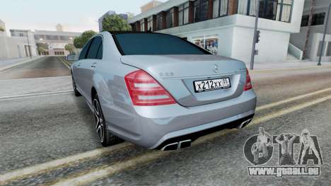 Mercedes-Benz S 63 AMG (W221) 2011 für GTA San Andreas