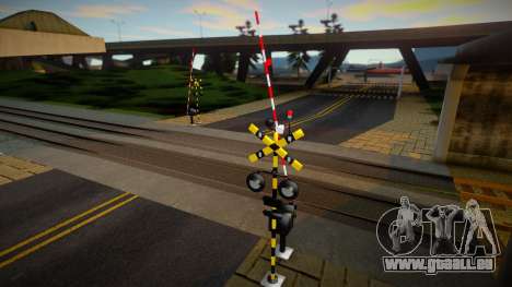Railroad Crossing Mod South Korean v3 für GTA San Andreas