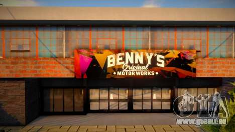Bennys Original Autoworks San fierro Workshop pour GTA San Andreas