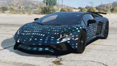 Lamborghini Aventador Astronaut Blue für GTA 5