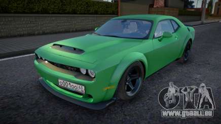 Dodge Challenger SRT Demon Sapphire pour GTA San Andreas