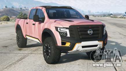 Nissan Titan Pastel Pink pour GTA 5